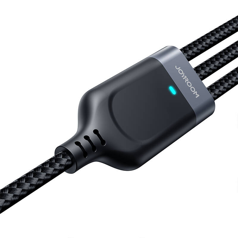 Καλώδιο Joyroom S-A18 USB to Lightning / Type-C / micro USB Multi-Use Cable 3.5A Black Καλώδιο Joyroom S-A18 USB to Lightning / Type-C / micro USB Multi-Use Cable 3.5A Black