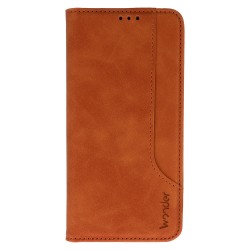 Θήκη Book Wonder Prime Samsung Galaxy S25 Ultra 5G S938 Brown