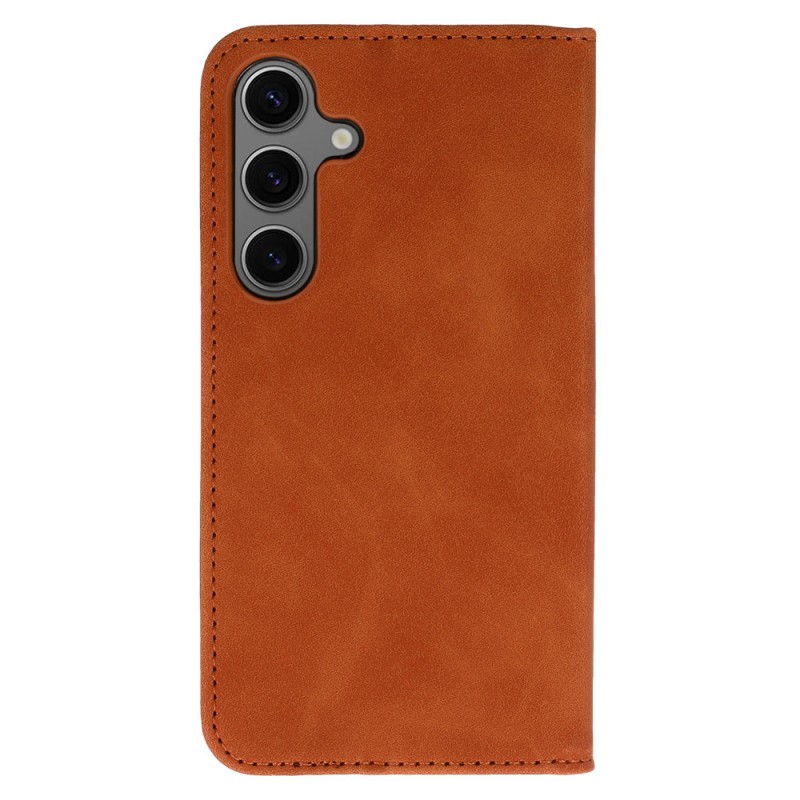 Θήκη Book Wonder Prime Samsung Galaxy S25 Ultra 5G S938 Brown