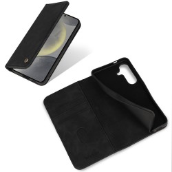 Θήκη Book Wonder Smart Samsung Galaxy S25 Ultra 5G S938 Black