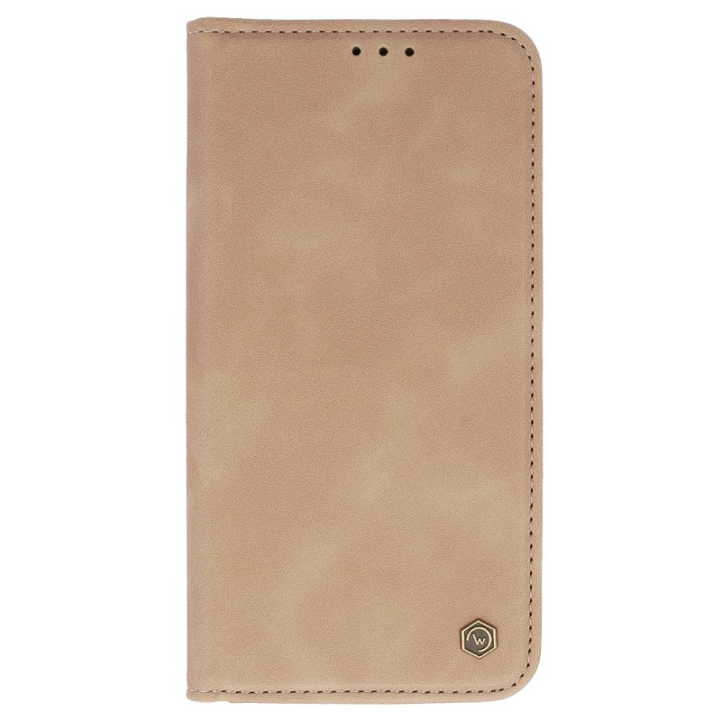Θήκη Book Wonder Smart Samsung Galaxy S25 Ultra 5G S938 Cappucino