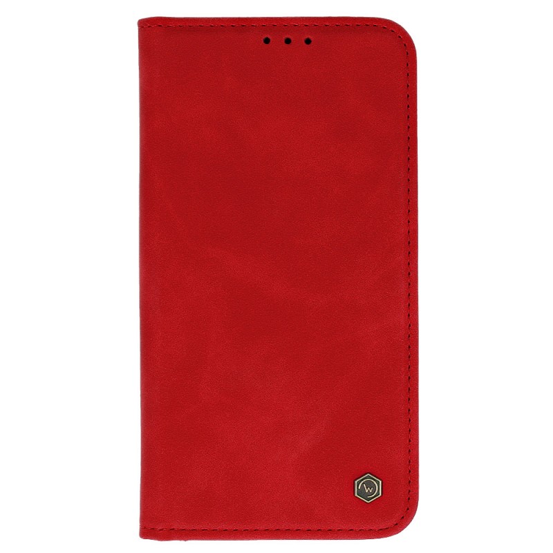 Θήκη Book Wonder Smart Samsung Galaxy S25 Ultra 5G S938 Red