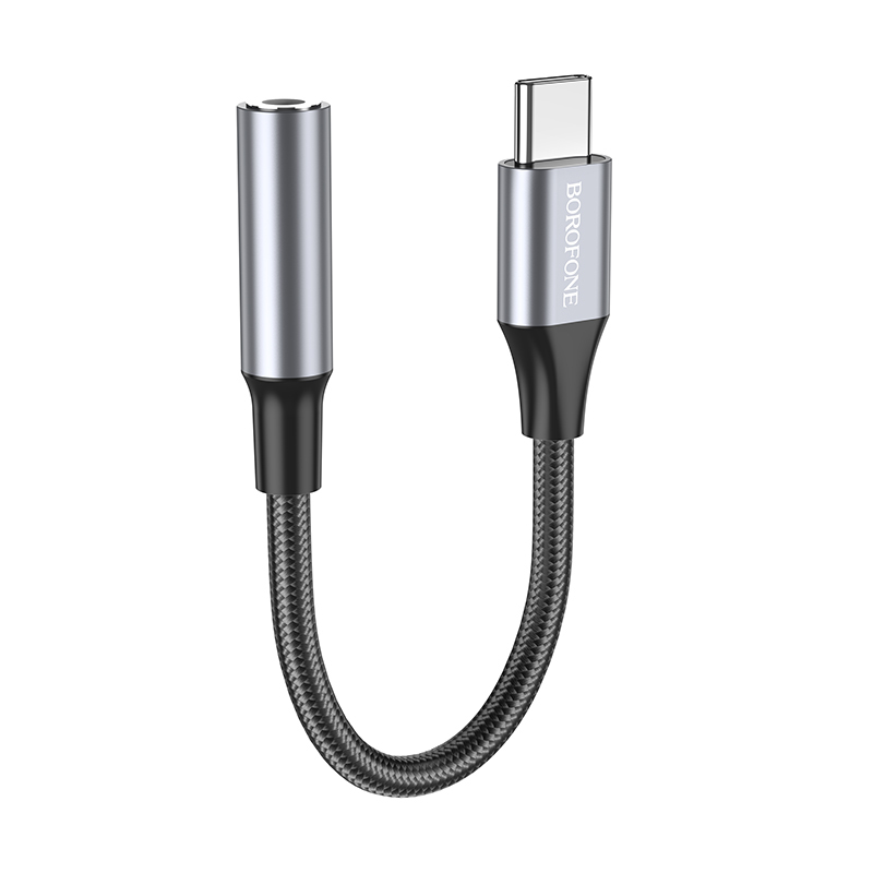 Αντάπτορας Borofone BV16 Type-C to Jack 3.5mm Black