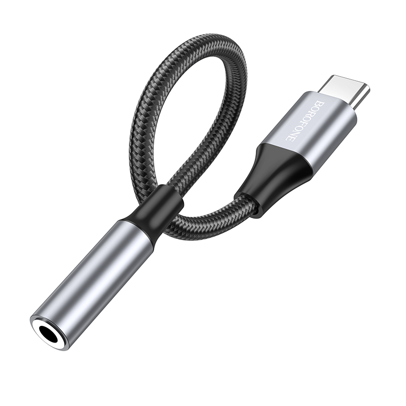 Αντάπτορας Borofone BV16 Type-C to Jack 3.5mm Black
