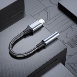 Αντάπτορας Borofone BV16 Type-C to Jack 3.5mm Black