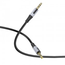Καλώδιο Data Borofone AUX BL19 Creator - Jack 3,5mm to Jack 3,5mm 1m Black