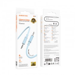 Καλώδιο Data Borofone AUX BL21 Lemon - Jack 3,5mm to Jack 3,5mm 1m Blue Καλώδιο Data Borofone AUX BL21 Lemon - Jack 3,5mm to Jack 3,5mm 1m Blue
