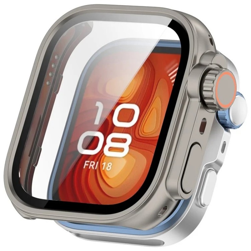Θήκη PC Full Cover Instant Transformation Ultra 2  Huawei Watch Fit 4 Pro Titanium