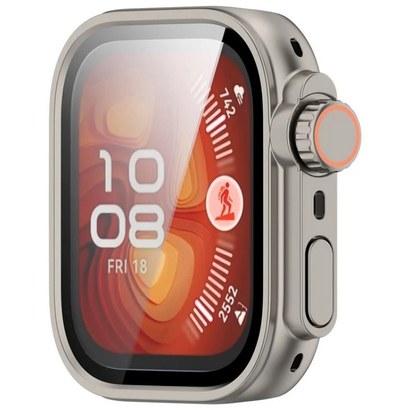 Θήκη PC Full Cover Instant Transformation Ultra 2  Huawei Watch Fit 4 Pro Titanium