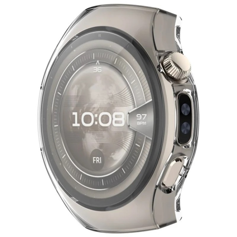 Θήκη TPU Full Cover Huawei Watch 5 42mm Transparent Θήκη TPU Full Cover Huawei Watch 5 42mm Transparent