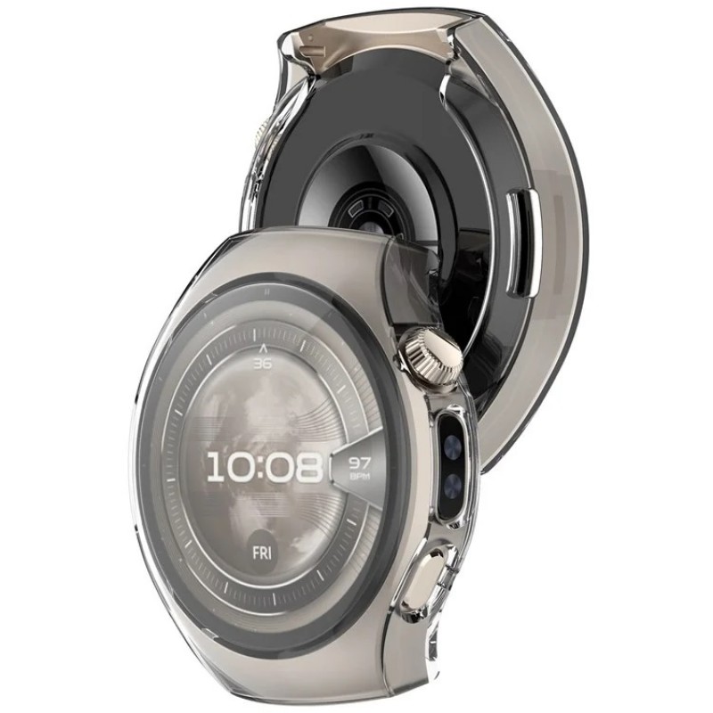 Θήκη TPU Full Cover Huawei Watch 5 42mm Transparent Θήκη TPU Full Cover Huawei Watch 5 42mm Transparent