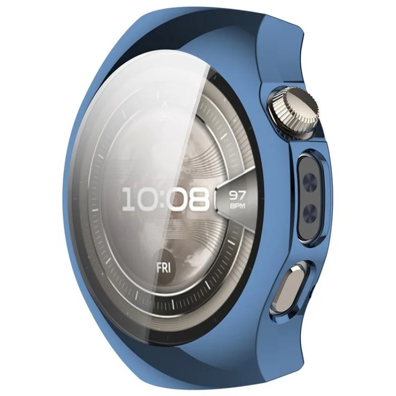 Θήκη TPU Full Cover Huawei Watch 5 42mm Blue