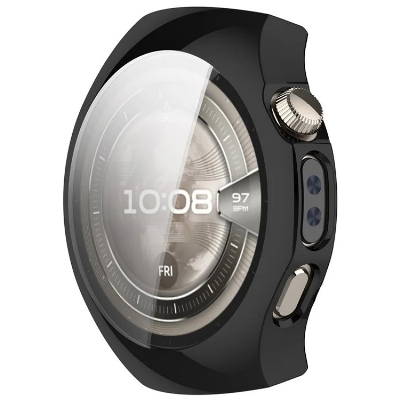 Θήκη TPU Full Cover Huawei Watch 5 46mm Black Θήκη TPU Full Cover Huawei Watch 5 46mm Black