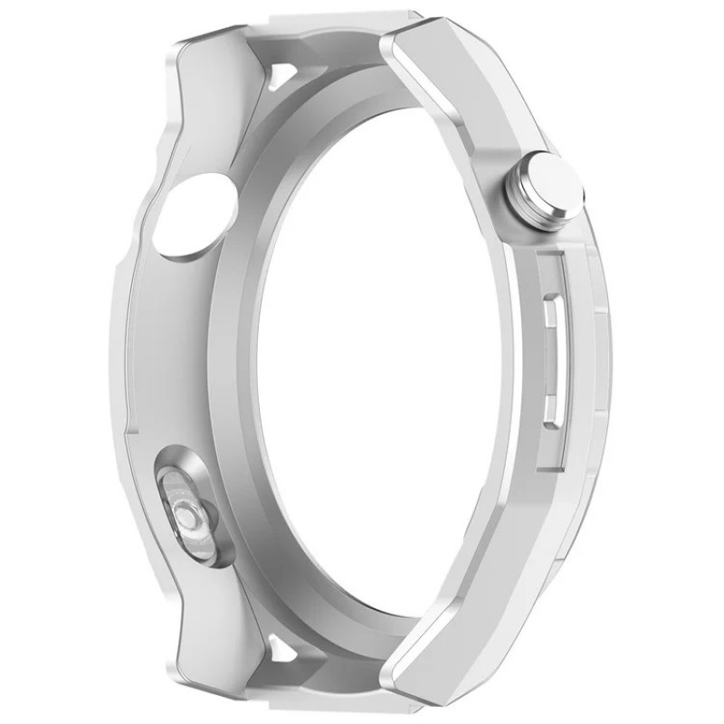 Θήκη PC Protective Case High-End Anti-Drop Watch Frame Huawei Watch 4 Pro Silver-Blue