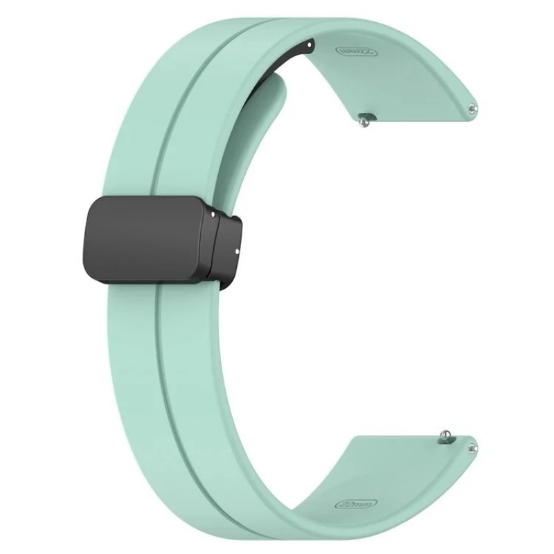 Ανταλλακτικό λουράκι Xiaomi Redmi Watch 5 Active / Watch 5 Lite / Huawei Watch GT 5 46mm Universal Silicone (22mm) Mint Ανταλλακτικό λουράκι Xiaomi Redmi Watch 5 Active / Watch 5 Lite / Huawei Watch GT 5 46mm Universal Silicone (22mm) Mint