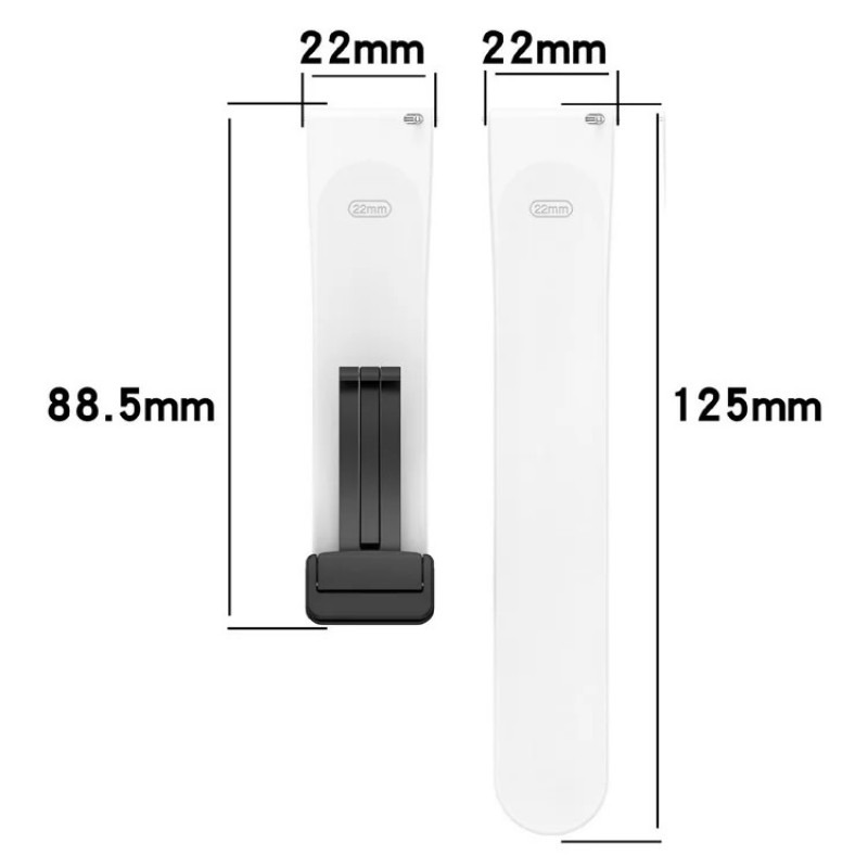 Ανταλλακτικό λουράκι Xiaomi Redmi Watch 5 Active / Watch 5 Lite / Huawei Watch GT 5 46mm Universal Silicone (22mm) Mint Ανταλλακτικό λουράκι Xiaomi Redmi Watch 5 Active / Watch 5 Lite / Huawei Watch GT 5 46mm Universal Silicone (22mm) Mint