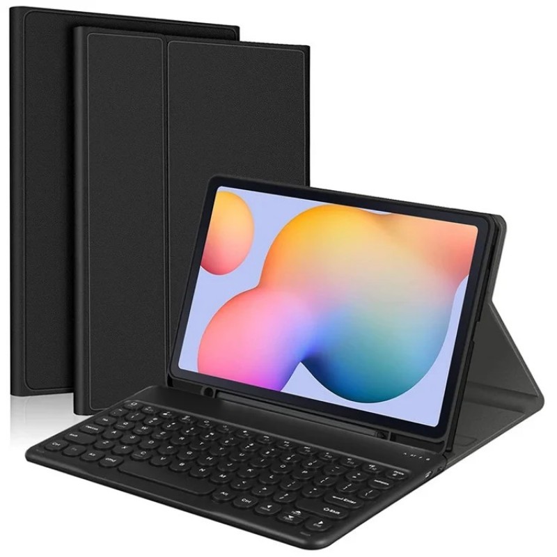 Θήκη Πληκτρολογίου & Keyboard QWERTY Samsung Galaxy Tab S6 T860 / T865 Black
