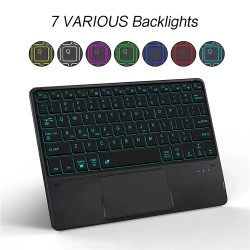 Θήκη Πληκτρολογίου/ Υποδοχή Γραφίδας & Keyboard QWERTY with Backlight & TouchPad Samsung Galaxy Tab A9+ Plus 11.0 X210 / X215 / X216 Black Θήκη Πληκτρολογίου/ Υποδοχή Γραφίδας & Keyboard QWERTY with Backlight & TouchPad Samsung Galaxy Tab A9+ Plus 11.0 X210 / X215 / X216 Black