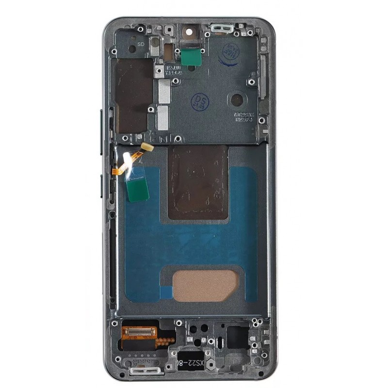 Οθόνη LCD Incell & Μηχανισμός Αφής Samsung Galaxy S22 5G S901 Black With Frame (OEM) με 3 Χρόνια Εγγύηση (w/o Fingerprint Function)