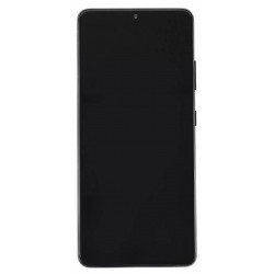 Οθόνη LCD Incell & Μηχανισμός Αφής Samsung Galaxy S21 Ultra 5G G998 Black With Frame (OEM) με 3 Χρόνια Εγγύηση (w/o Fingerprint Function)