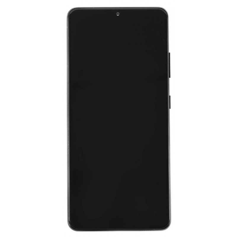 Οθόνη LCD Incell & Μηχανισμός Αφής Samsung Galaxy S21 Ultra 5G G998 Black With Frame (OEM) με 3 Χρόνια Εγγύηση (w/o Fingerprint Function)