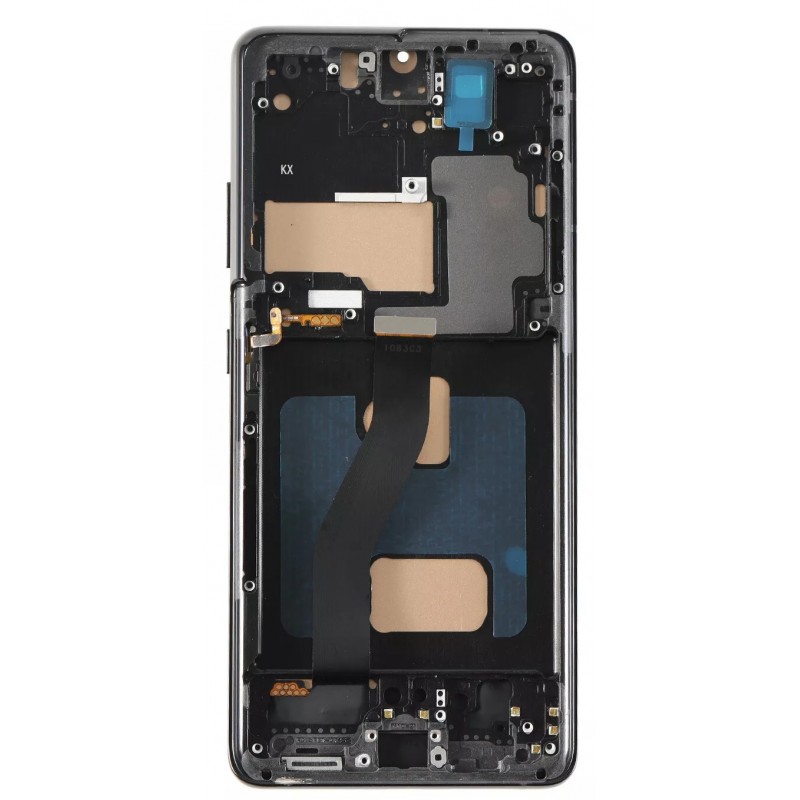 Οθόνη LCD Incell & Μηχανισμός Αφής Samsung Galaxy S21 Ultra 5G G998 Black With Frame (OEM) με 3 Χρόνια Εγγύηση (w/o Fingerprint Function)