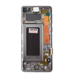 Οθόνη LCD Incell & Μηχανισμός Αφής Samsung Galaxy S10 G973 Black με Πλαίσιο (OEM) με 3 Χρόνια Εγγύηση (w/o Fingerprint Function)
