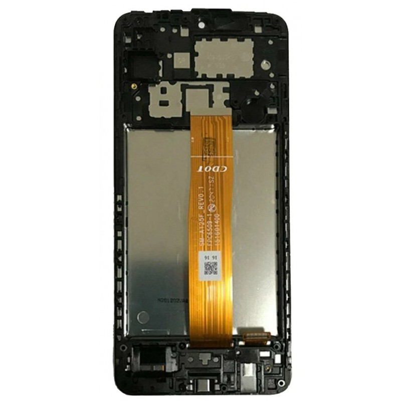 Οθόνη In-Cell Samsung Galaxy A12 SM-A125 & Μηχανισμός Αφής Black με 3 Χρόνια Εγγύηση