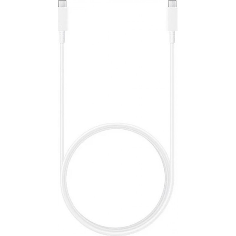 Καλώδιο Data Samsung Type-C to Type-C EP-DX510JBEGEU 1.8m White (Original)