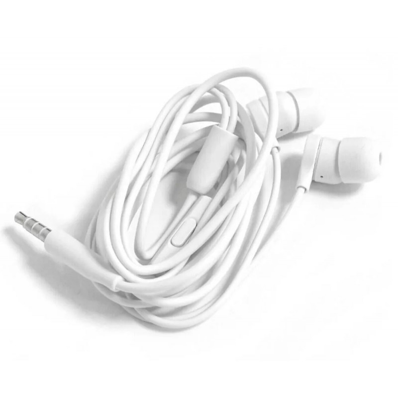 Ακουστικά Handsfree Google 3.5mm Jack White 