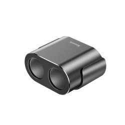 Φορτιστής Αυτοκινήτου Baseus Car Charger 2 x USB A + 2 x Cigarette Lighter 80W 3,1A Black
