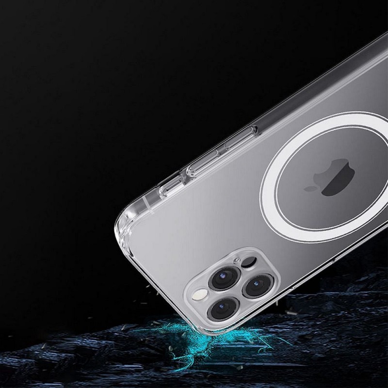 Θήκη Clear Mag Cover Case Apple iPhone 13 (6.1") Transparent