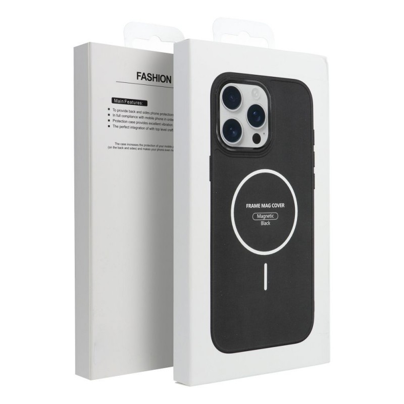 Θήκη Frame Mag Cover Case Apple iPhone 13 (6.1") Black