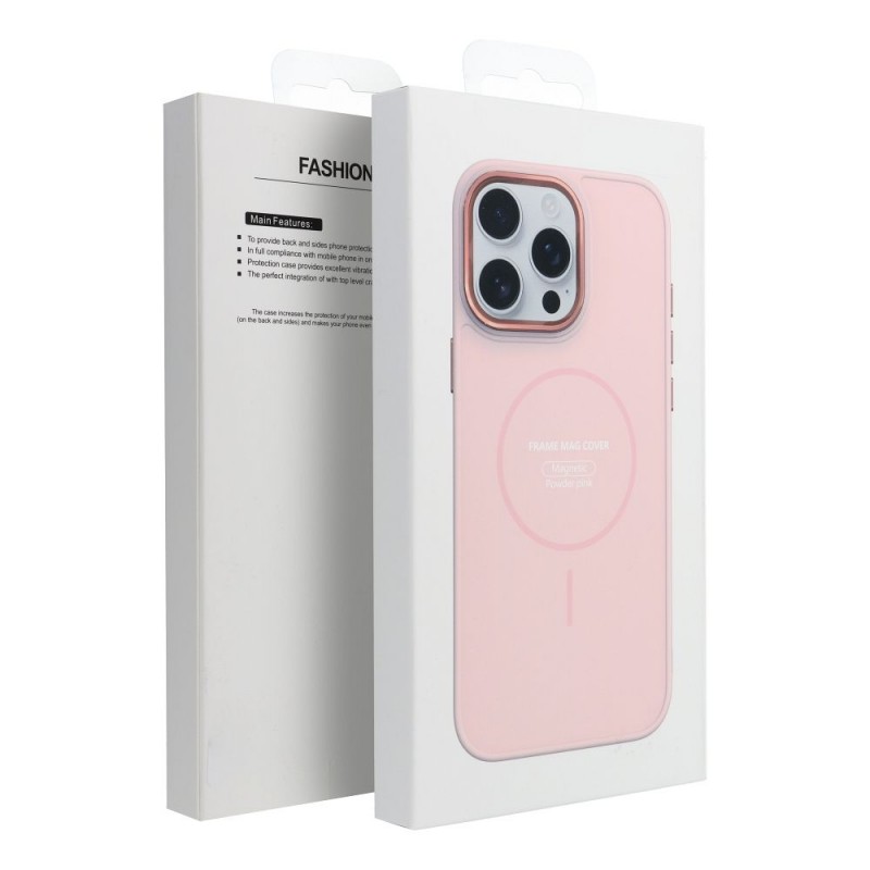 Θήκη Frame Mag Cover Case Apple iPhone 13 (6.1") Powder Pink