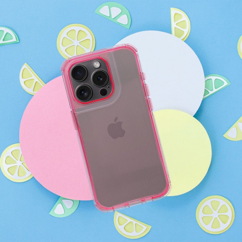 Θήκη Matrix Clear Case for Apple iPhone 15 Pro Max (6.7") Powder Pink