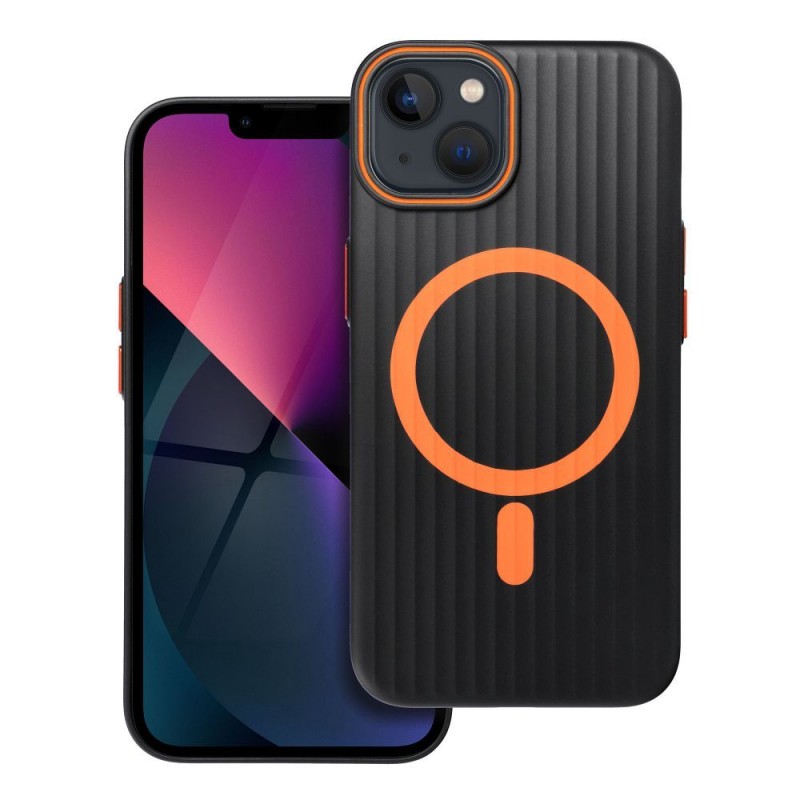 Θήκη Simply with Magsafe Apple iPhone 13 (6.1") Titanium Black