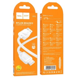 Καλώδιο Data Hoco USB A to Type C 3A X113 1m White
