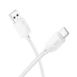 Καλώδιο Data Hoco USB A to Type C 3A X113 1m White
