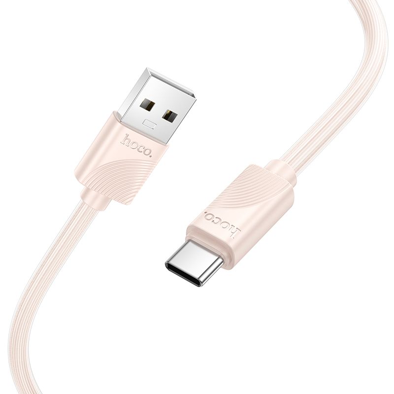 Καλώδιο Data Hoco USB A to Type C 3A X114 1m Pink