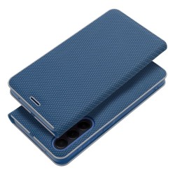 Θήκη Luna Book Carbon Case Samsung Galaxy A56 SM-A566 / A36 SM-A366 5G Blue