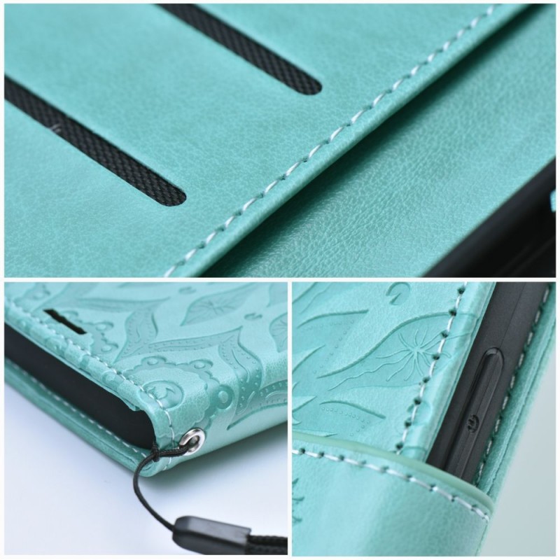 Θήκη Mezzo Book Case Samsung Galaxy A14 4G SM-A145 / A14 5G SM-A146 Mandala Green