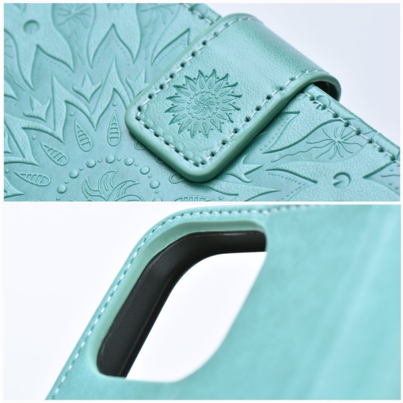 Θήκη Mezzo Book Case Samsung Galaxy A14 4G SM-A145 / A14 5G SM-A146 Mandala Green
