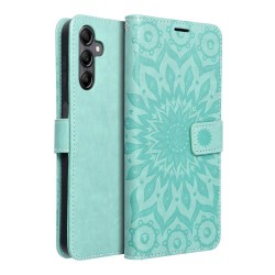 Θήκη Mezzo Book Case Samsung Galaxy A14 4G SM-A145 / A14 5G SM-A146 Mandala Green