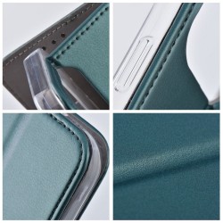 Θήκη Smart Magneto Book Case Realme Note 60 Dark Green