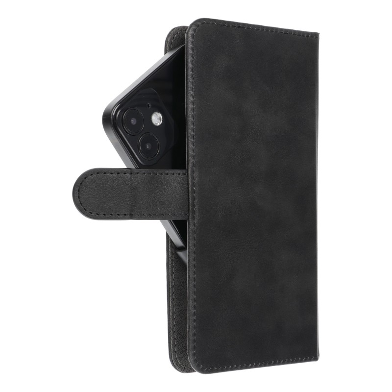 Θήκη Book Universal Common size L for iPhone 6 Plus / 7 Plus / 8 Plus / XS Max / 11 Pro Max / Samsung S20 FE / S21 FE / S10 Plus / A10 / A32 / A54 / Xiaomi 12 Lite / Huawei P30 Pro Black