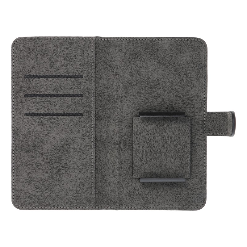 Θήκη Book Universal Common size L for iPhone 6 Plus / 7 Plus / 8 Plus / XS Max / 11 Pro Max / Samsung S20 FE / S21 FE / S10 Plus / A10 / A32 / A54 / Xiaomi 12 Lite / Huawei P30 Pro Black
