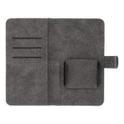 Θήκη Book Universal Common size L for iPhone 6 Plus / 7 Plus / 8 Plus / XS Max / 11 Pro Max / Samsung S20 FE / S21 FE / S10 Plus / A10 / A32 / A54 / Xiaomi 12 Lite / Huawei P30 Pro Black