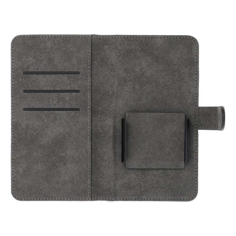 Θήκη Book Universal Common size L for iPhone 6 Plus / 7 Plus / 8 Plus / XS Max / 11 Pro Max / Samsung S20 FE / S21 FE / S10 Plus / A10 / A32 / A54 / Xiaomi 12 Lite / Huawei P30 Pro Black