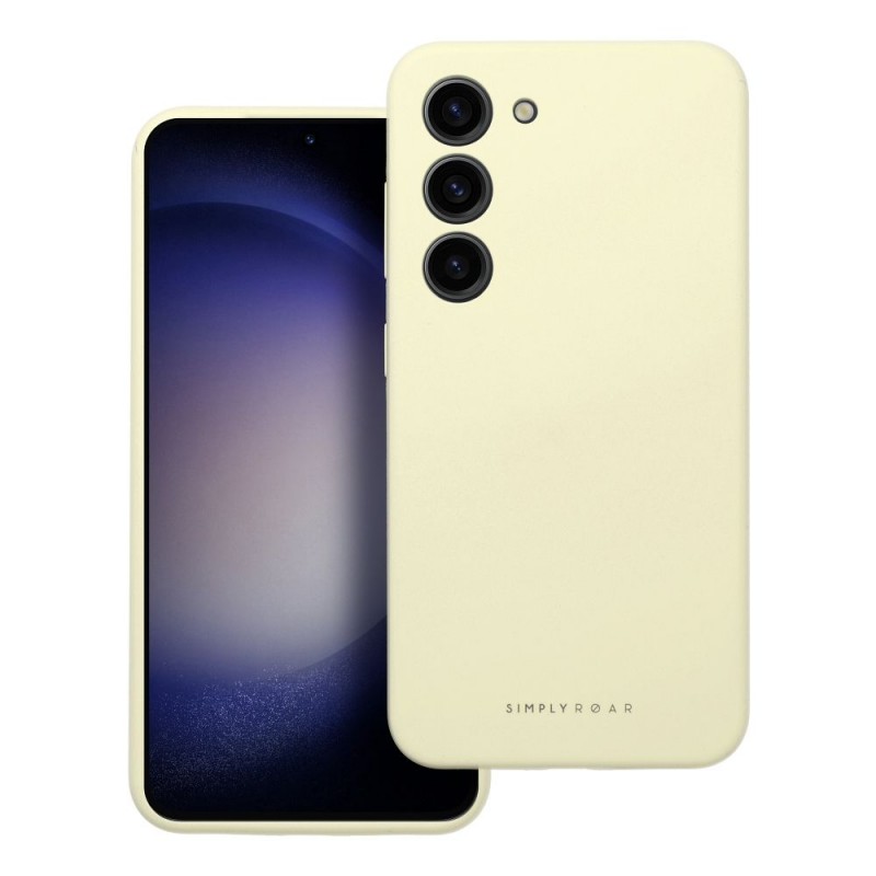 Θήκη Roar Cloud Skin Case Xiaomi Redmi 14C 4G/ 14C 5G / Redmi A4 / Poco C75 Light Yellow