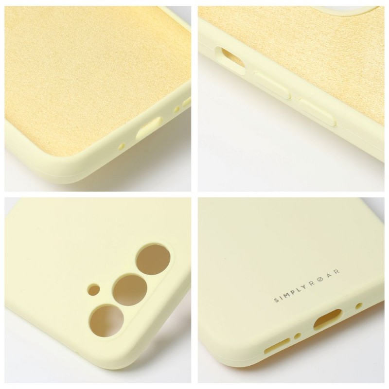 Θήκη Roar Cloud Skin Case Xiaomi Redmi 14C 4G/ 14C 5G / Redmi A4 / Poco C75 Light Yellow